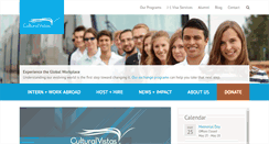Desktop Screenshot of culturalvistas.org